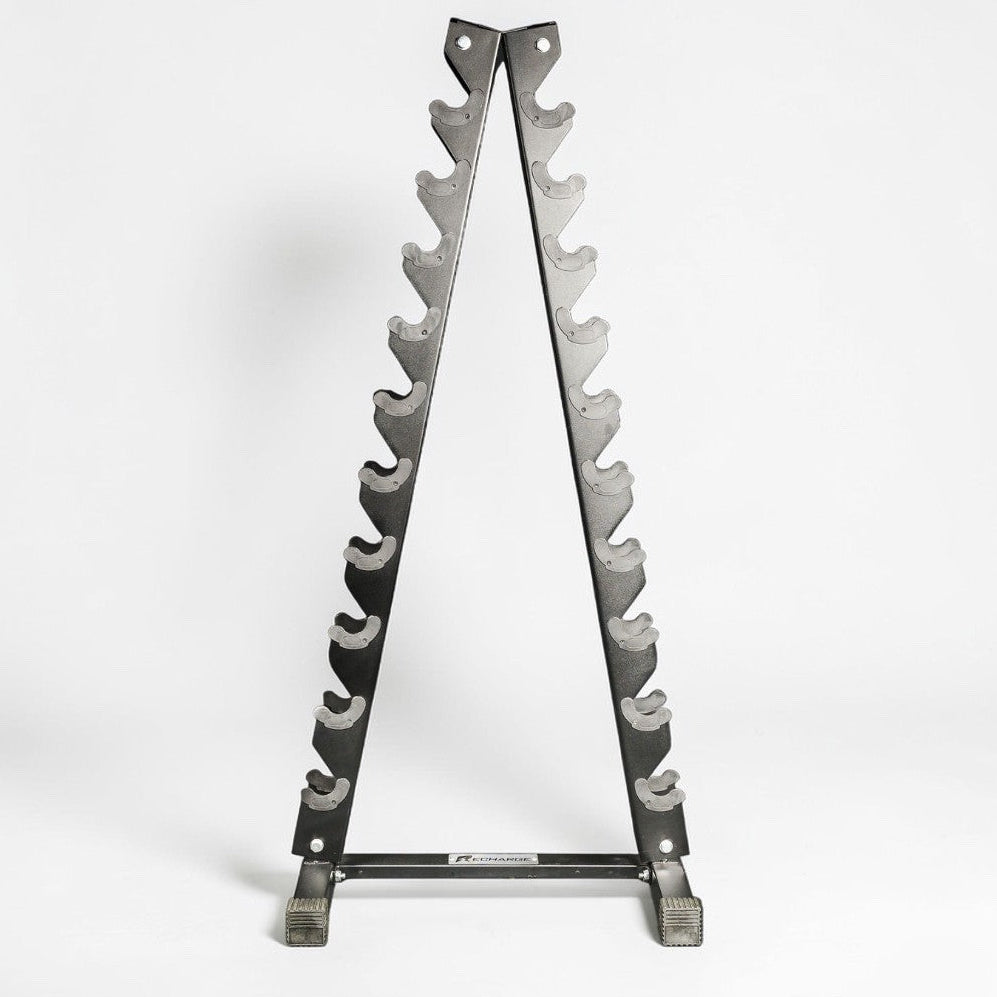 Metal weight plate rack