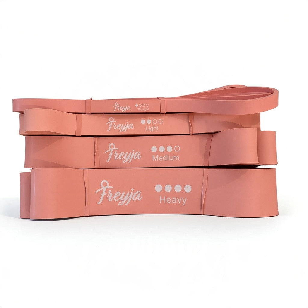 Peach Long Loop Resistance Bands
