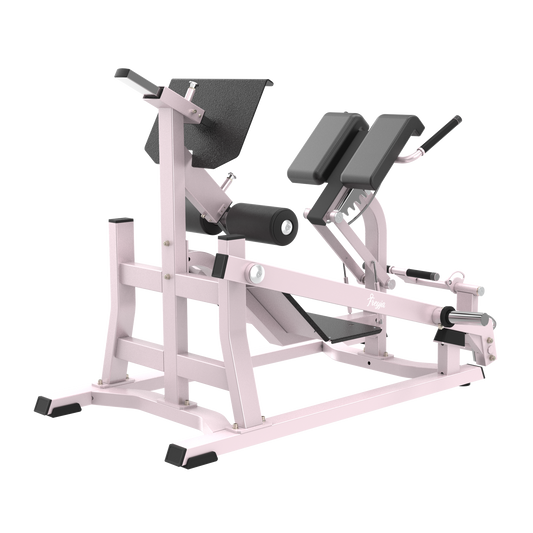 pastel pink fitness equipment for leg exercises