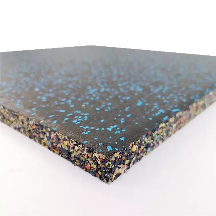 EPDM Blue Fleck Gym Flooring - 20mm
