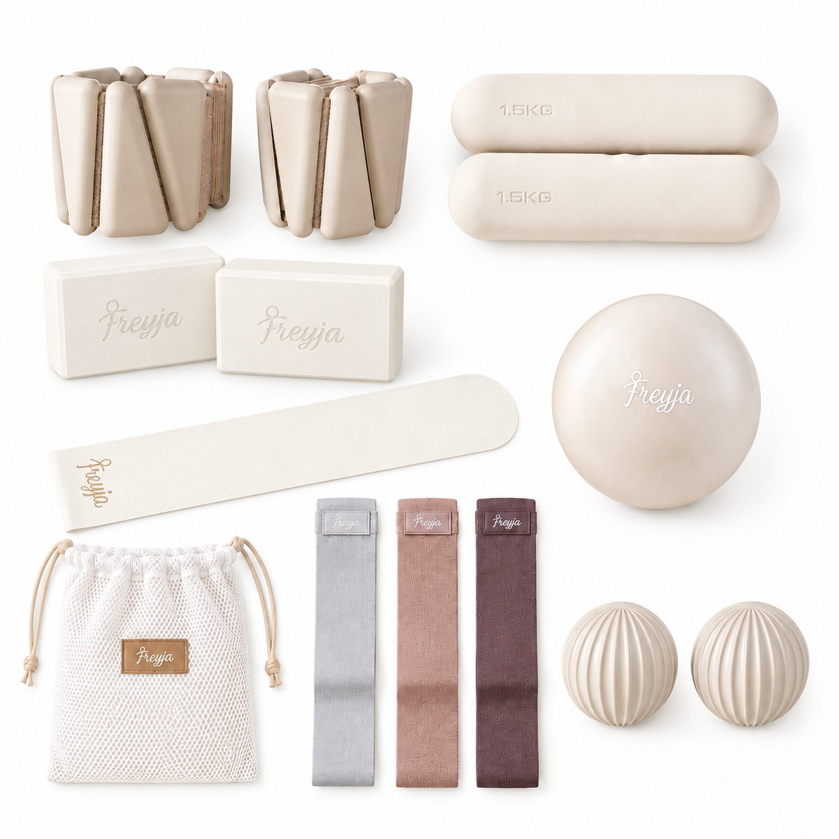 The Cream Pilates Collection | Equipment Bundle