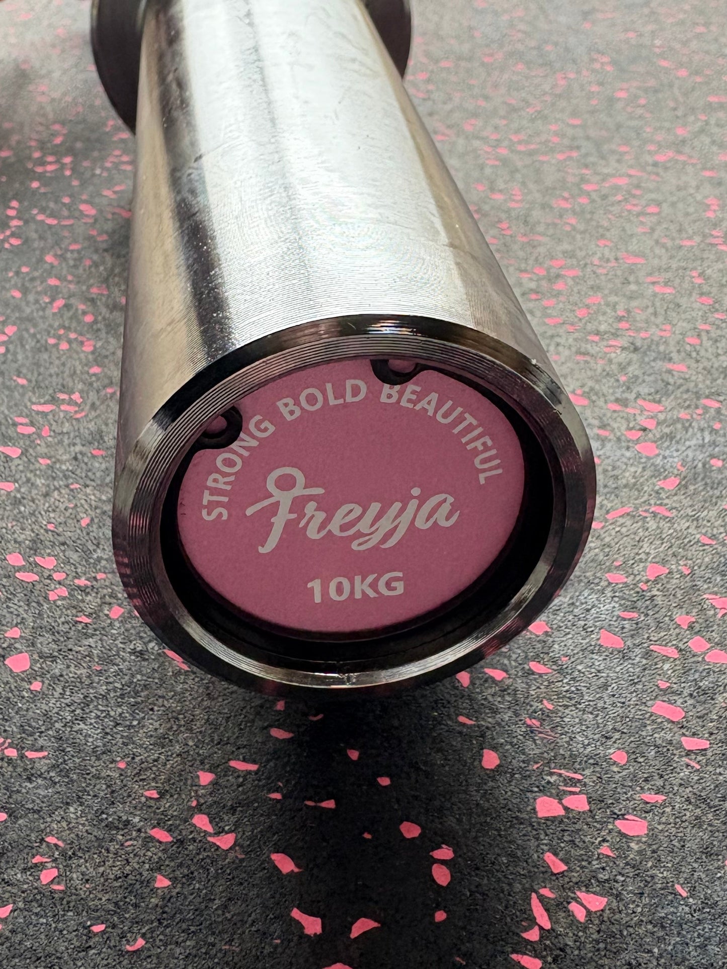 Pink EZ Curl Barbell - 10kg