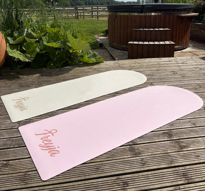 Freyja Luxe Performance Yoga Mat - Pink | Cream