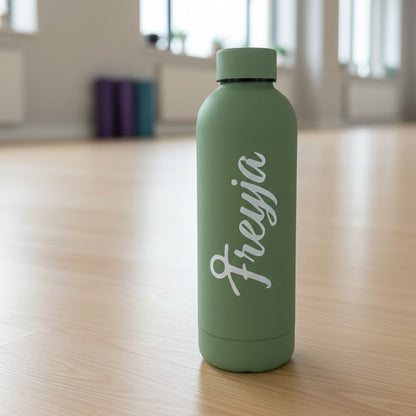 Freyja Fit pastel water bottle with twist lid for gym and everyday use