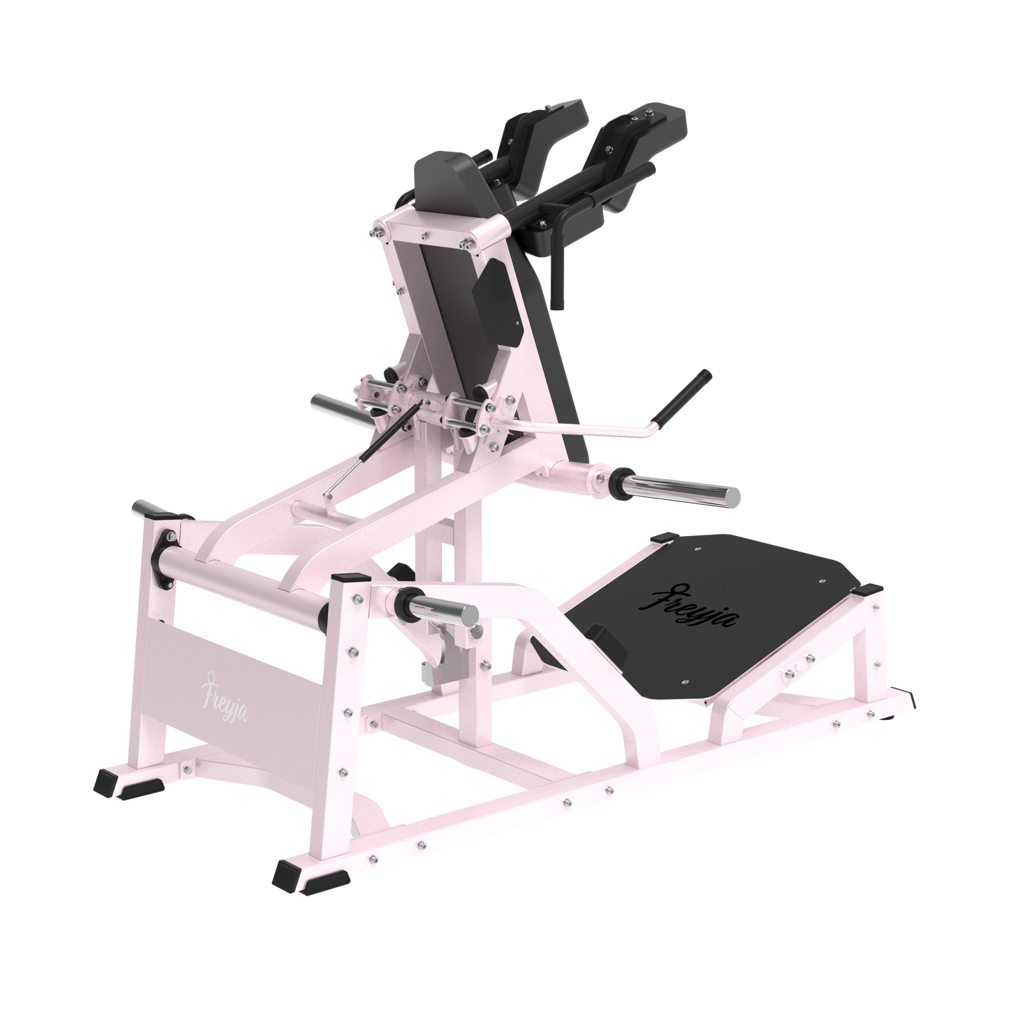 Pink Plate Loaded V Squat - Glute Range
