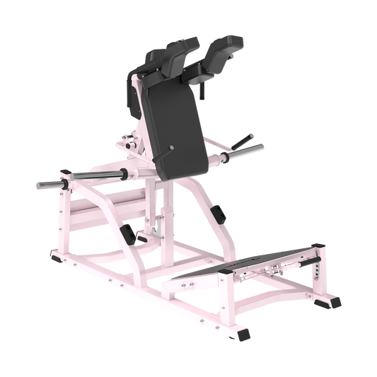 Pink Plate Loaded V Squat - Glute Range