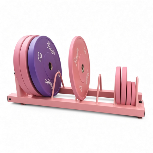 Pink Bumper Plate Storage Rack – Toaster Style Plate Holder