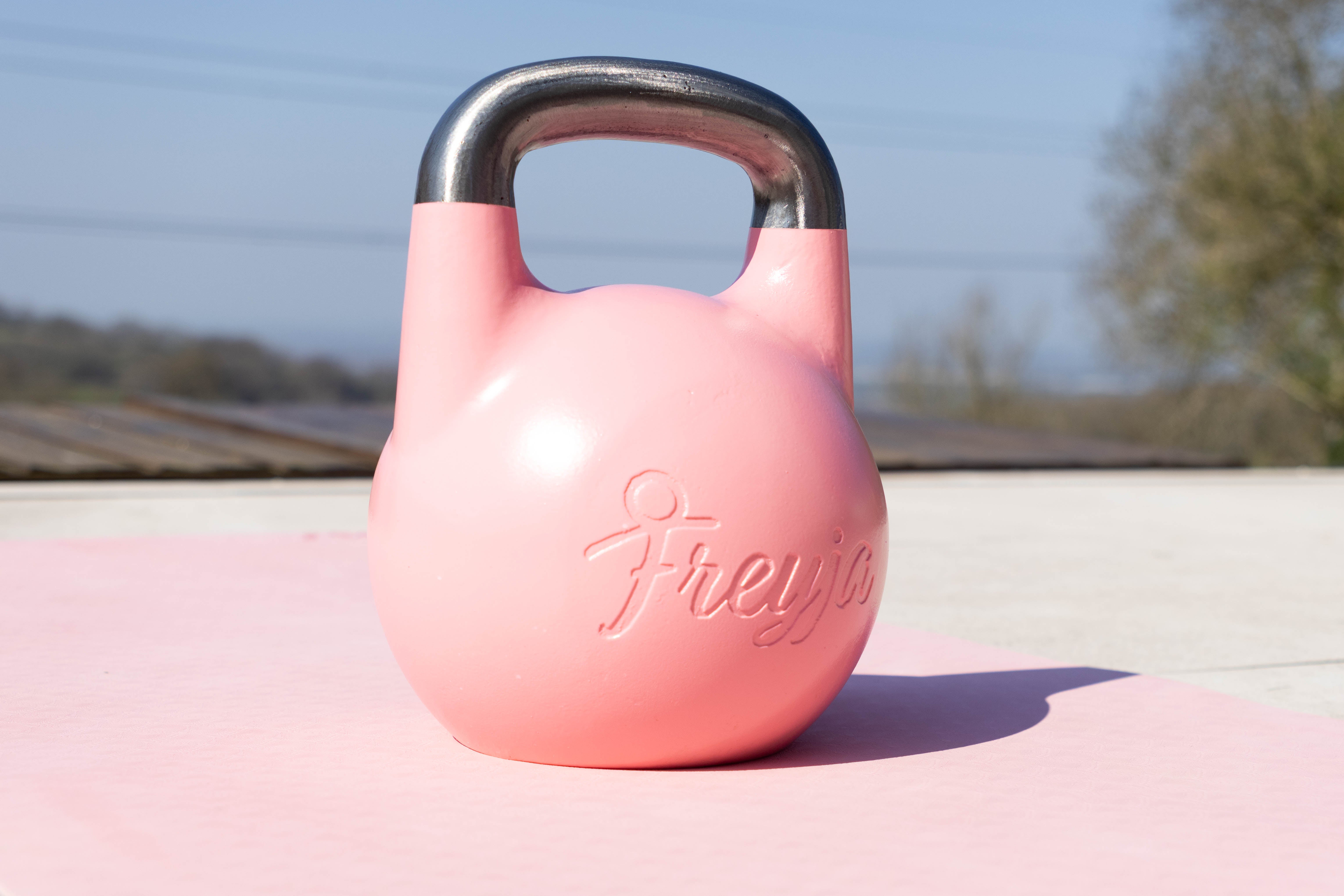 Pink Competition Kettlebells – Freyja Fit