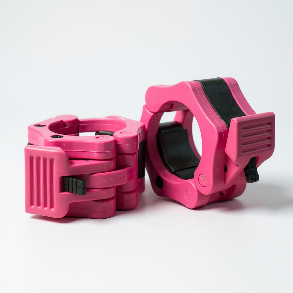 Pink Barbell Collars