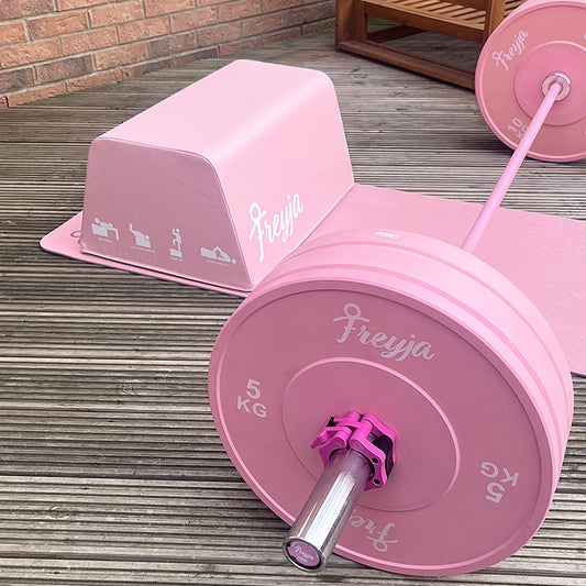 Pink Hip Thrust Bench
