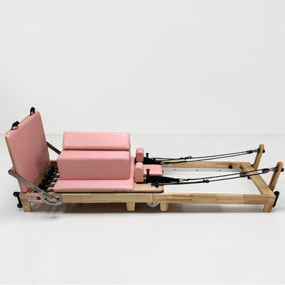 Foldable Pilates Reformer | Oak Wood
