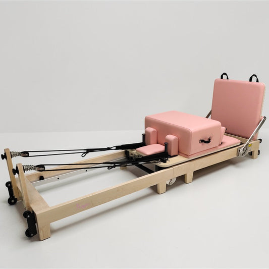 Foldable Pilates Reformer | Maple Wood