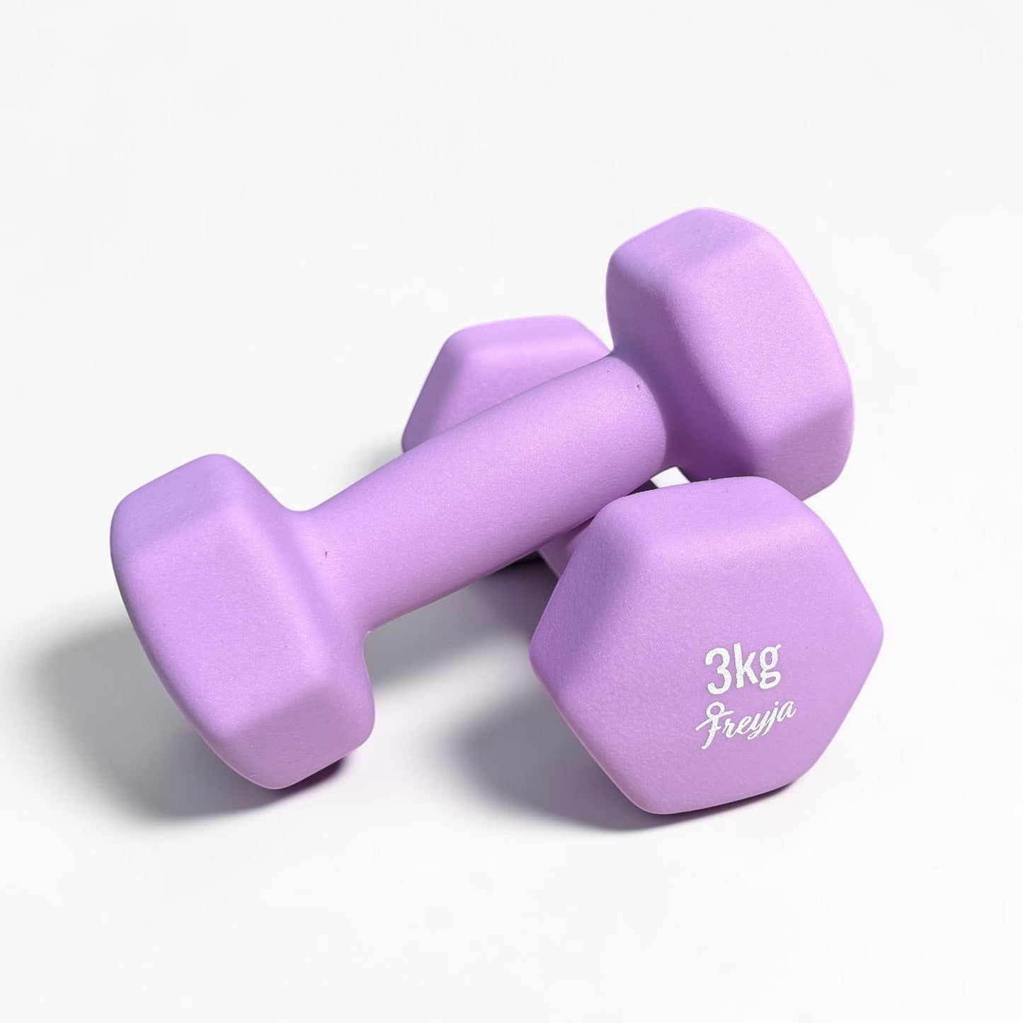 Lilac Neoprene Dumbbells - Pairs