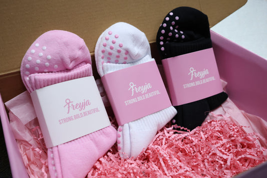 Pastel Grip Socks - 3 Pack Bundle